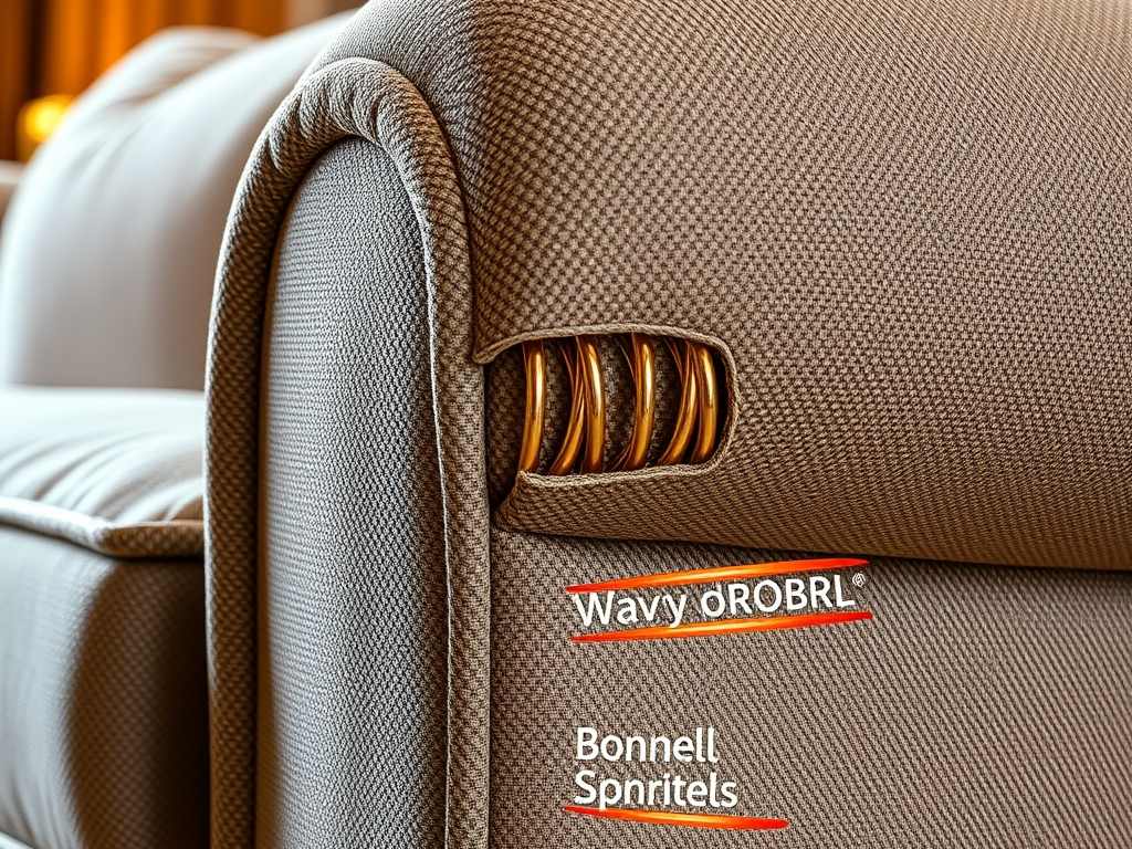 Sprężyny faliste czy bonellowe w sofie – jak wybrać pod kątem komfortu i trwałości użytkowania