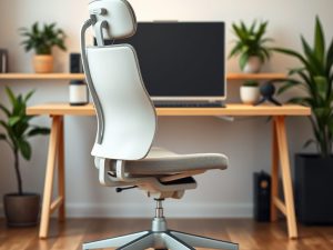 Ergonomia krzesła do pracy w domu: jak dobrać i ustawić mebel, by zadbać o kręgosłup i komfort siedzenia