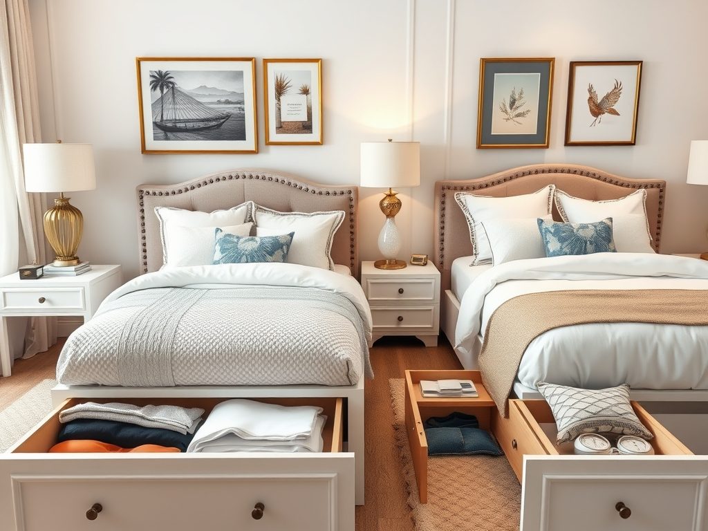 Łóżko z szufladami czy pojemnik – jak wybrać funkcjonalne rozwiązanie do sypialni i na co zwrócić uwagę przy zakupie