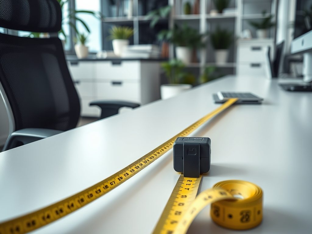 Jak precyzyjnie zmierzyć miejsce na biurko, by stworzyć ergonomiczne i funkcjonalne stanowisko pracy