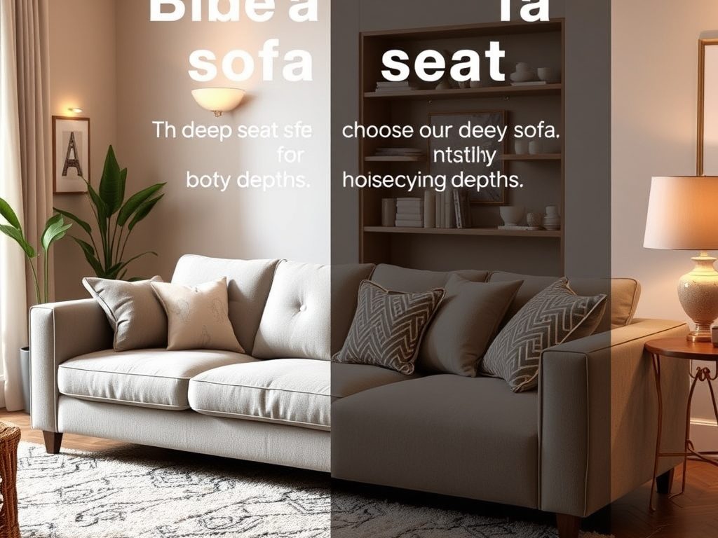 Głębokość sofy: jak dopasować siedzisko do wzrostu i stylu siedzenia dla komfortu i zdrowia pleców