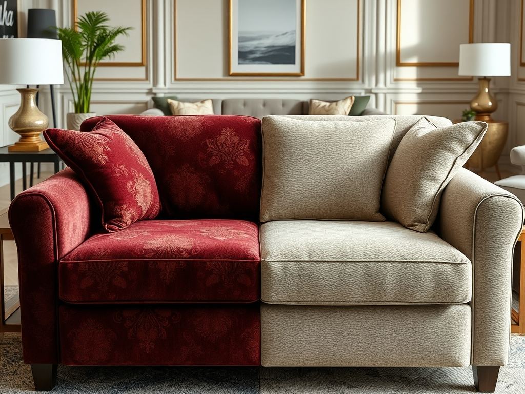 Welur na kanapie czy praktyczny materiał: jak wybrać trwałą i wygodną tapicerkę do salonu