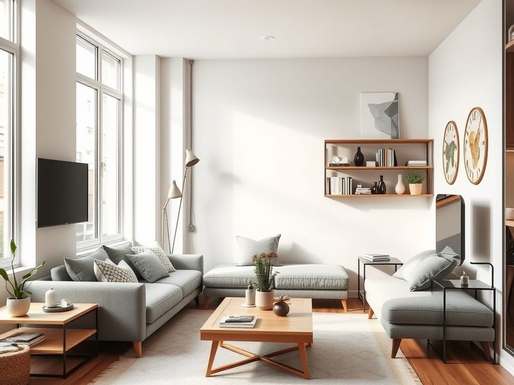 Meble do małego mieszkania: jak łączyć funkcjonalność z optyczną przestronnością i praktycznym układem