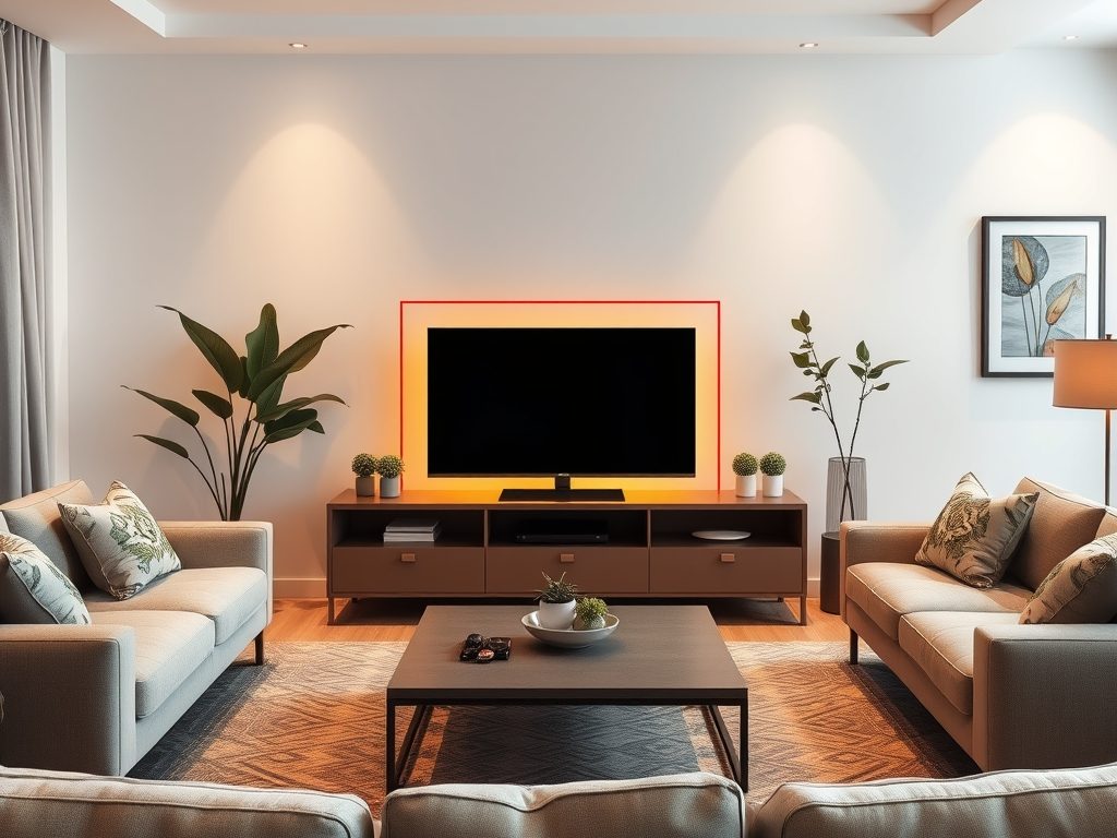 Telewizor w salonie: jak wybrać miejsce i uniknąć typowych błędów aranżacyjnych