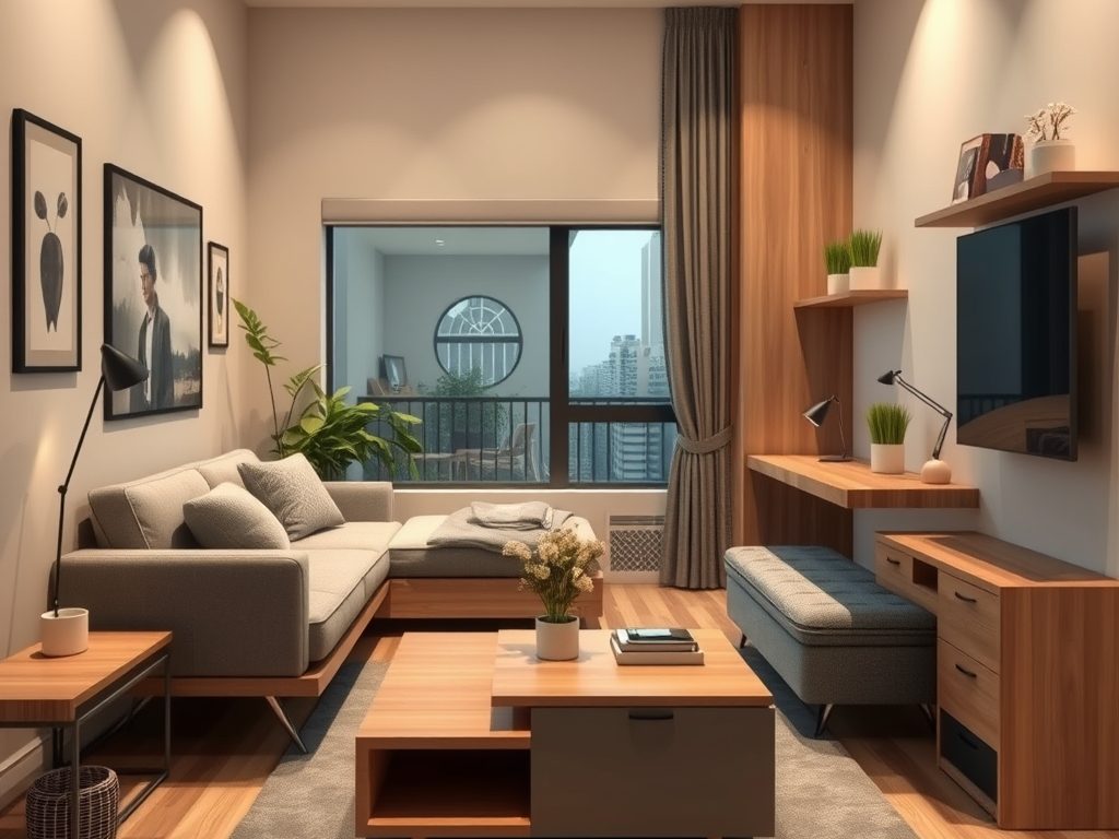 Meble wielofunkcyjne w małych mieszkaniach: jak łączyć design, funkcjonalność i oszczędność przestrzeni