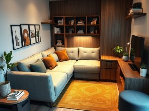 Sofa z funkcją spania do małego mieszkania: jak wybrać model łączący wygodę i oszczędność miejsca