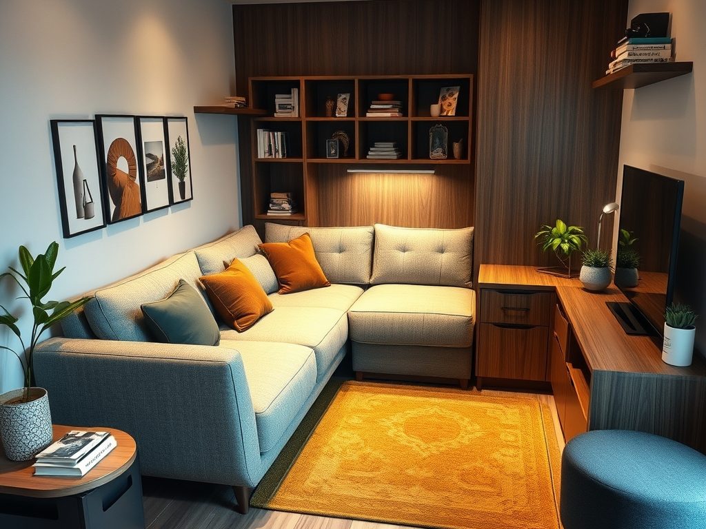 Sofa z funkcją spania do małego mieszkania: jak wybrać model łączący wygodę i oszczędność miejsca