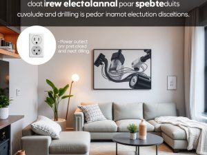 Jak zaplanować rozmieszczenie gniazdek i prowadzenie kabli bez wiercenia oraz ingerencji w instalację elektryczną