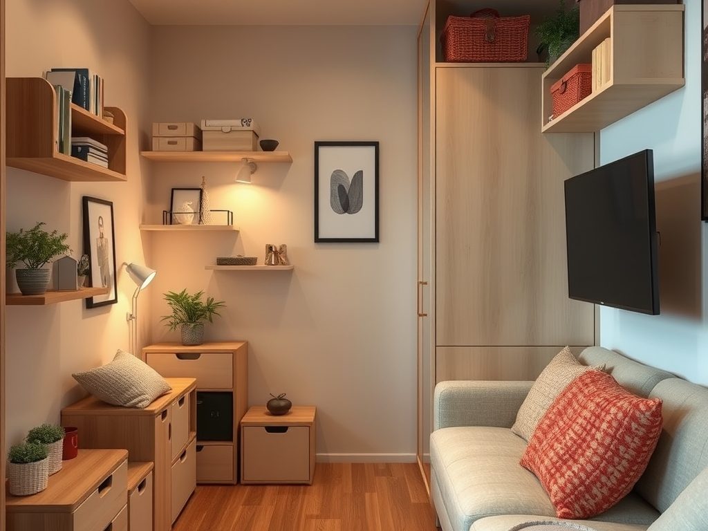 Przechowywanie w małym mieszkaniu: praktyczne sposoby na optymalne wykorzystanie każdej przestrzeni