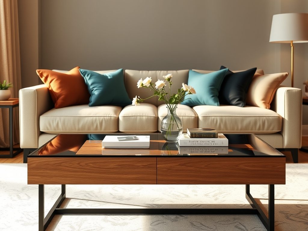 Jak dobrać stolik kawowy do sofy, by zapewnić komfort i harmonię w salonie
